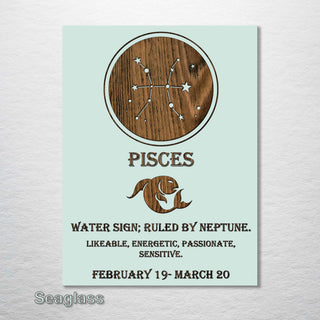 Pisces Zodiac - Fire & Pine
