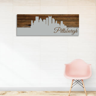 Pittsburgh, Pennsylvania Skyline - Fire & Pine