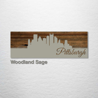 Pittsburgh, Pennsylvania Skyline - Fire & Pine