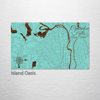 Central Falls, Rhode Island Street Map