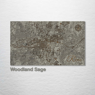 Reno, Nevada Street Map (SCH-4X) - Fire & Pine