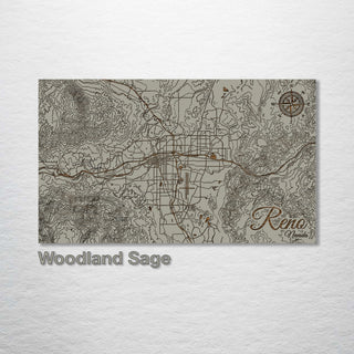 Reno, Nevada Street Map (MI-SM) - Fire & Pine