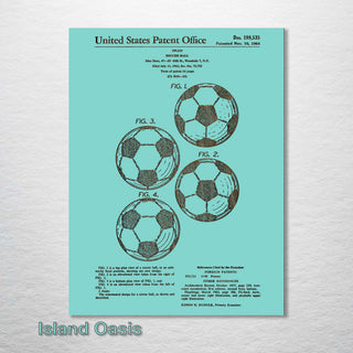 Soccer Ball - Fire & Pine