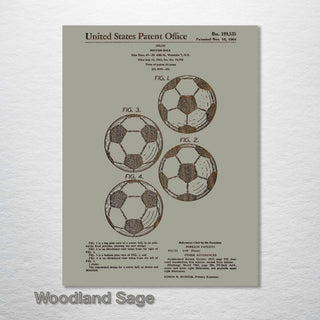 Soccer Ball - Fire & Pine
