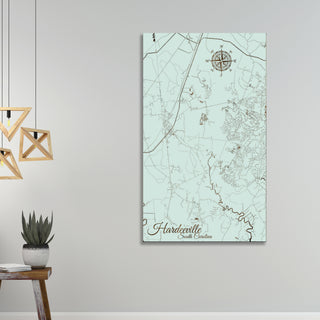 Hardeeville, South Carolina Street Map