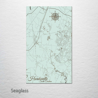Hardeeville, South Carolina Street Map