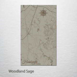 Hardeeville, South Carolina Street Map