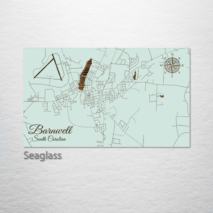 Barnwell, South Carolina Street Map