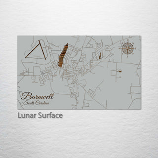 Barnwell, South Carolina Street Map