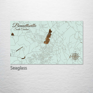 Bennettsville, South Carolina Street Map