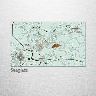 Camden, South Carolina Street Map