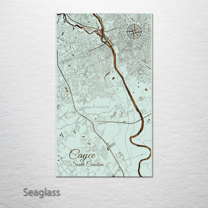 Cayce, South Carolina Street Map