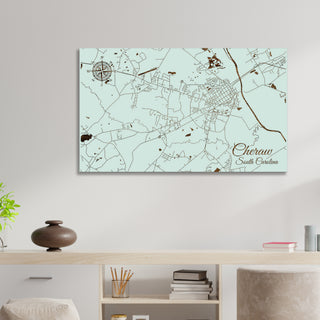 Cheraw, South Carolina Street Map