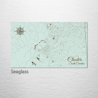 Chester, South Carolina Street Map