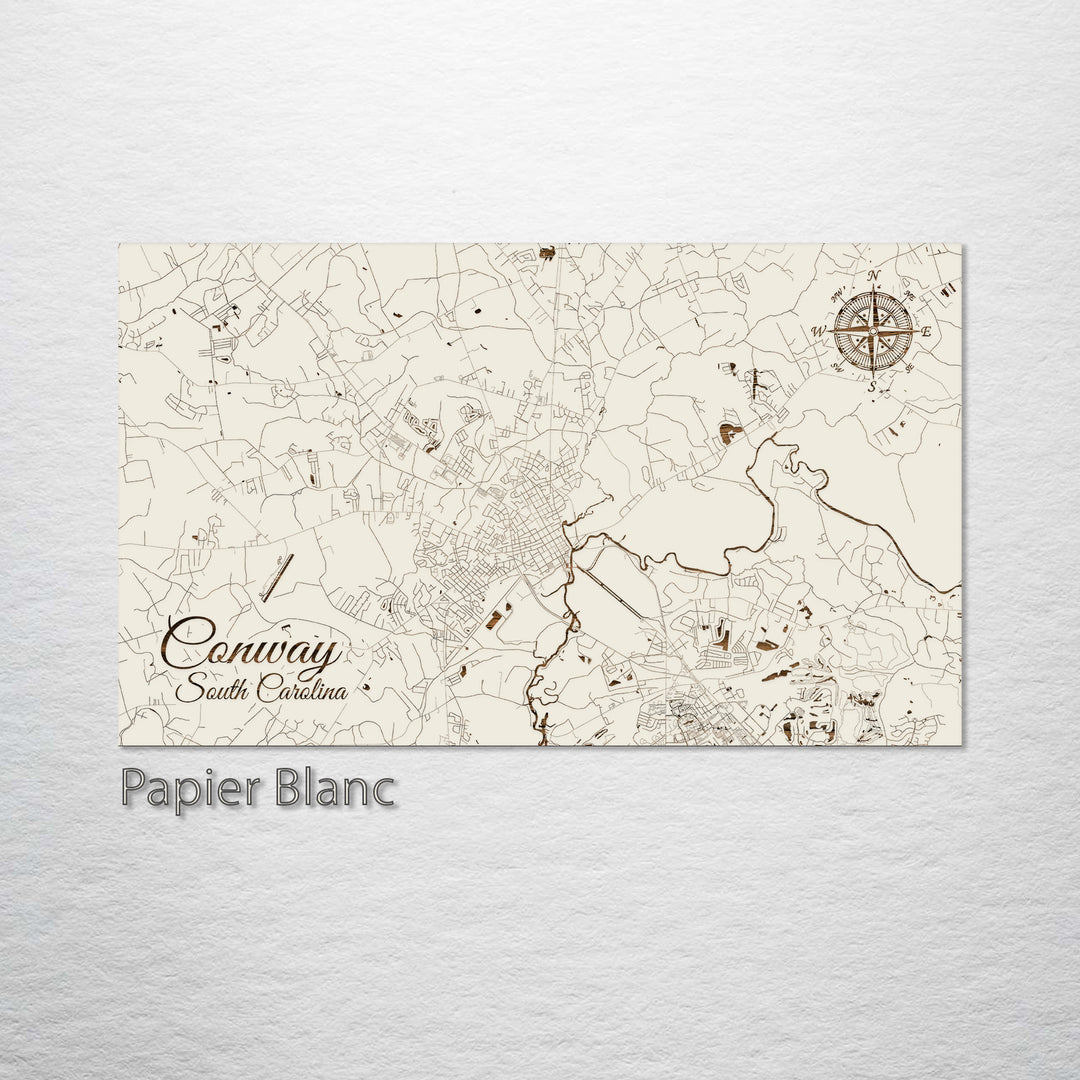 Conway, South Carolina Street Map