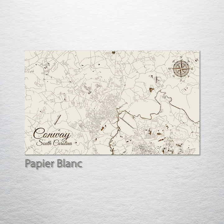 Conway, South Carolina Street Map