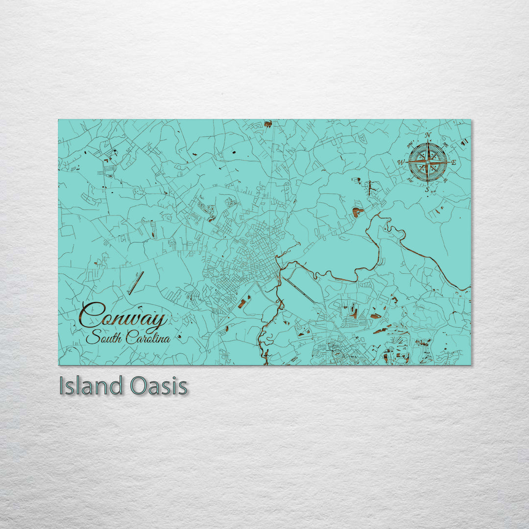 Conway, South Carolina Street Map