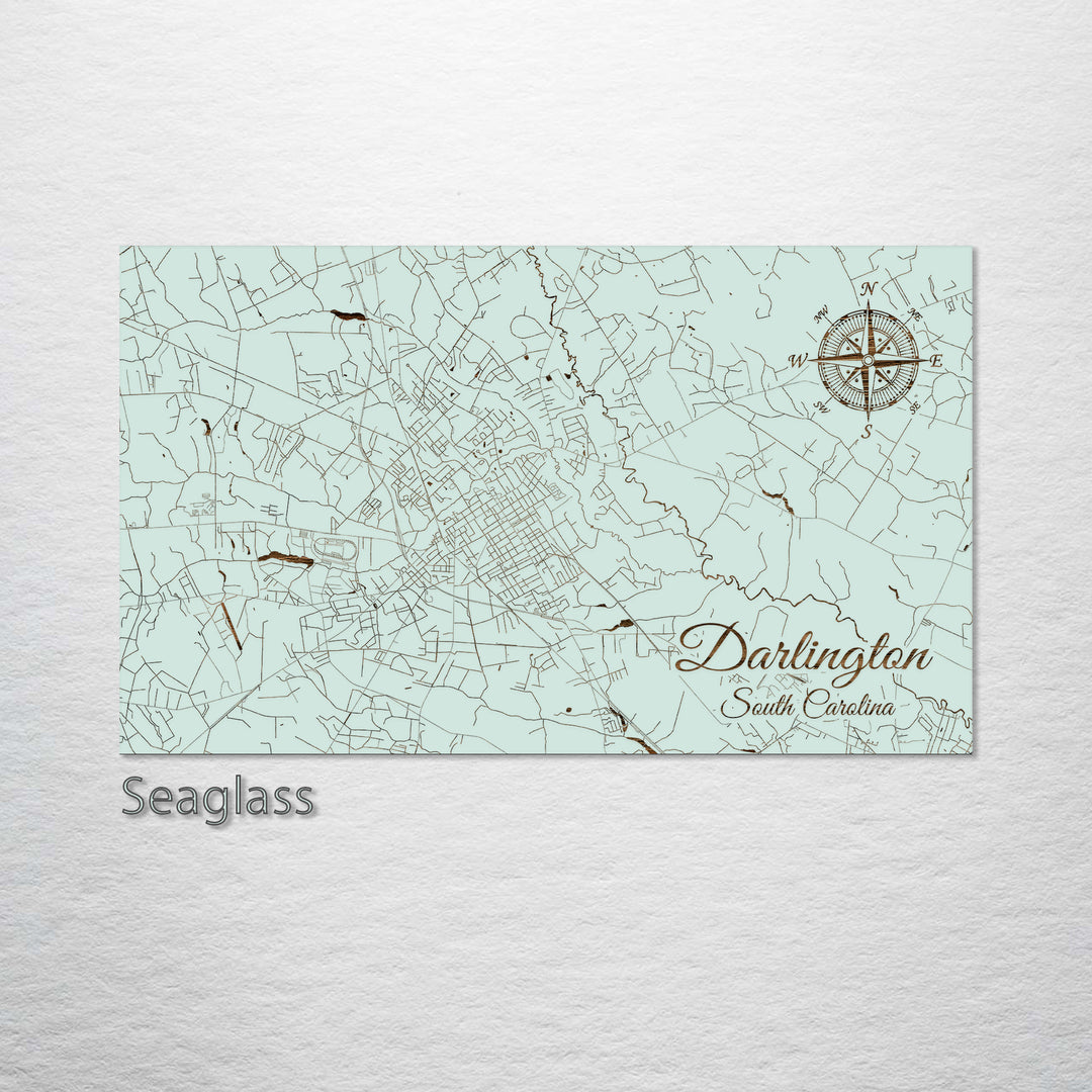 Darlington, South Carolina Street Map