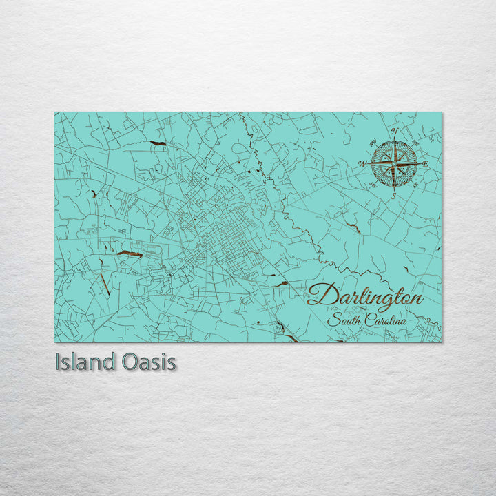 Darlington, South Carolina Street Map