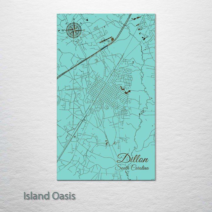 Dillon, South Carolina Street Map