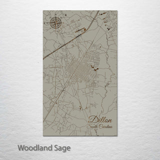 Dillon, South Carolina Street Map