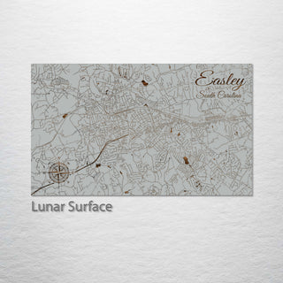 Easley, South Carolina Street Map