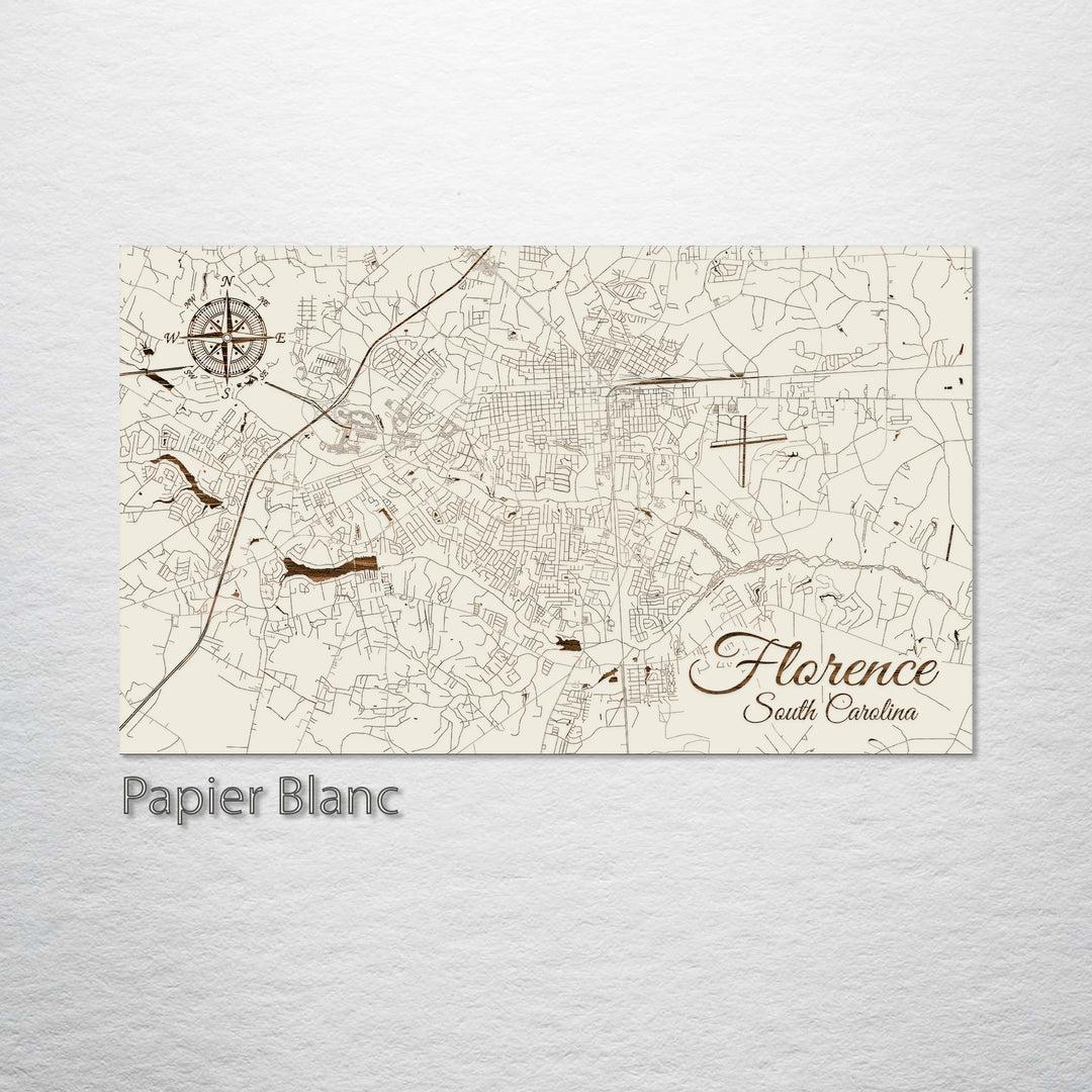 Florence, South Carolina Street Map