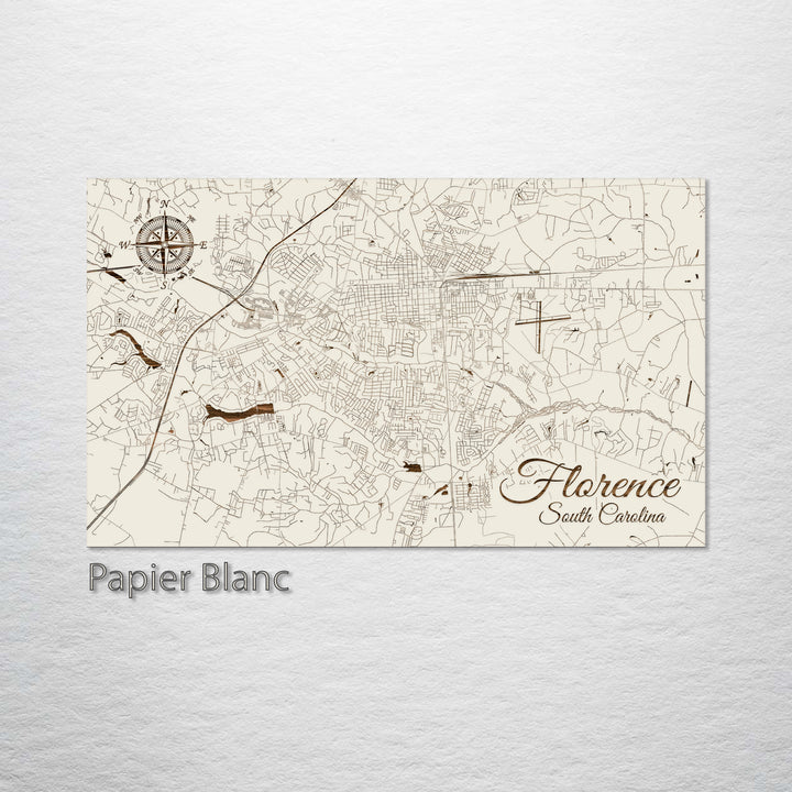 Florence, South Carolina Street Map