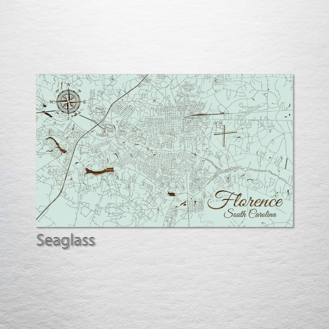 Florence, South Carolina Street Map