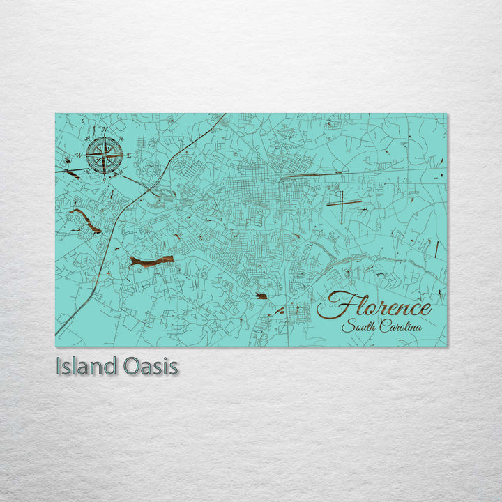 Florence, South Carolina Street Map