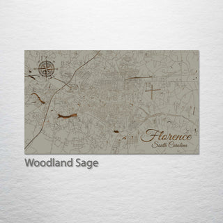 Florence, South Carolina Street Map