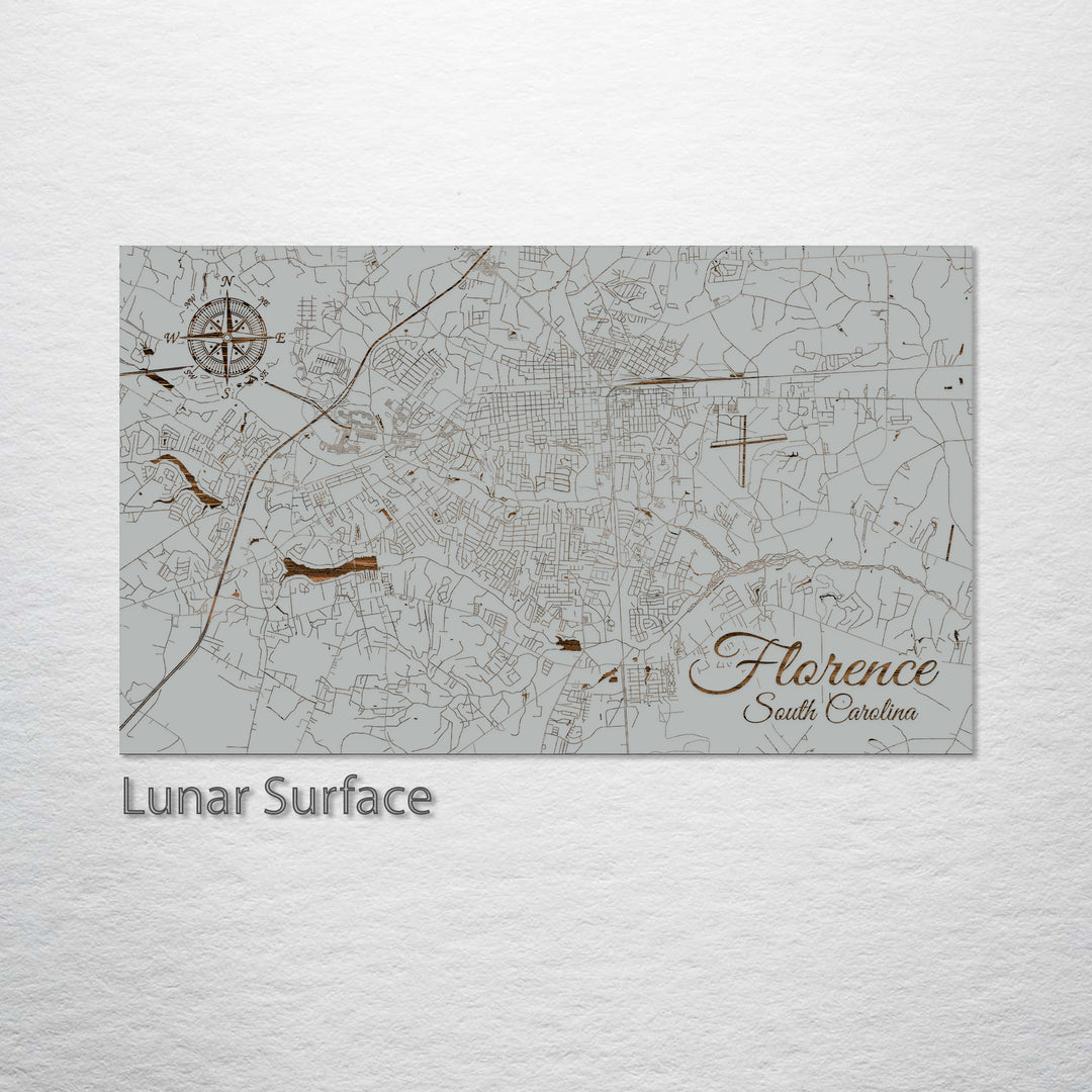 Florence, South Carolina Street Map