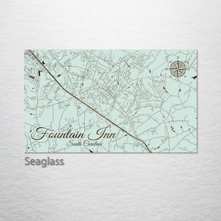 Fountain Inn, South Carolina Street Map