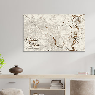 Goose Creek, South Carolina Street Map