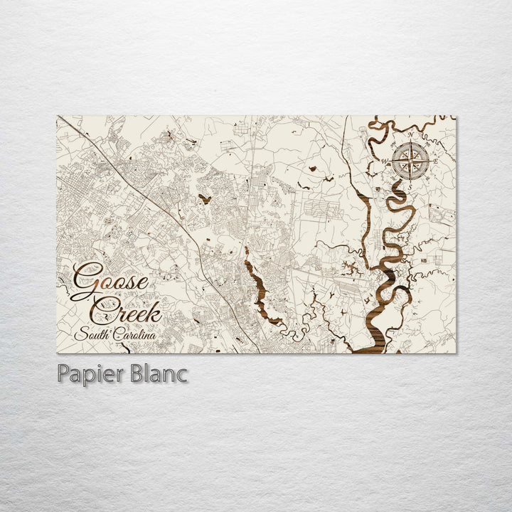 Goose Creek, South Carolina Street Map