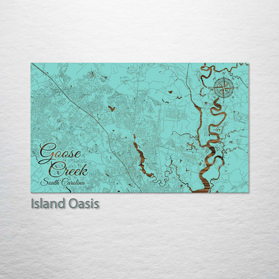 Goose Creek, South Carolina Street Map