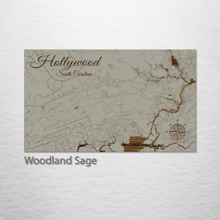 Hollywood, South Carolina Street Map