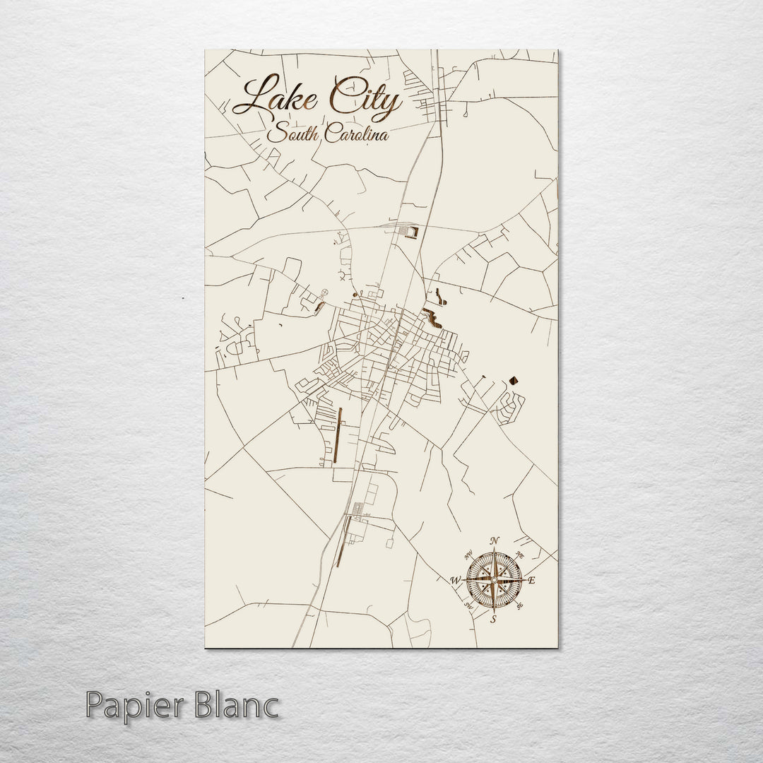 Lake City, South Carolina Street Map