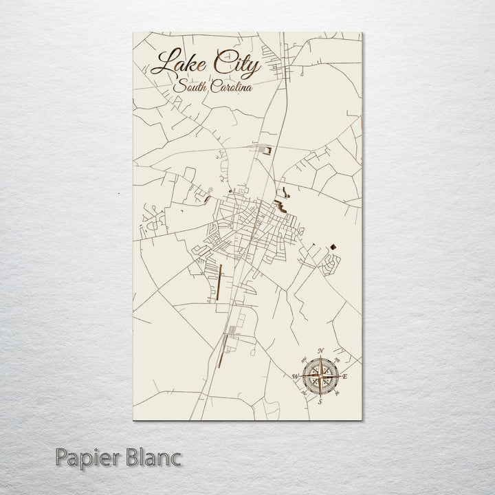 Lake City, South Carolina Street Map