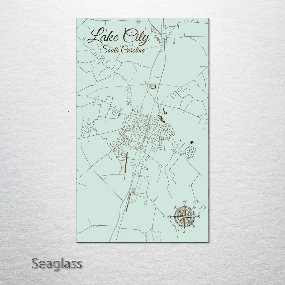 Lake City, South Carolina Street Map