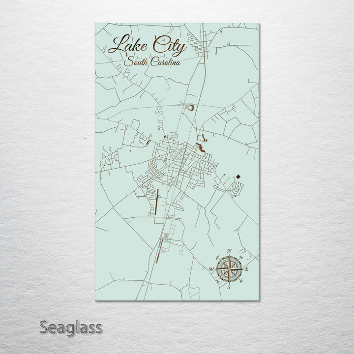 Lake City, South Carolina Street Map