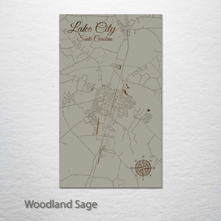 Lake City, South Carolina Street Map