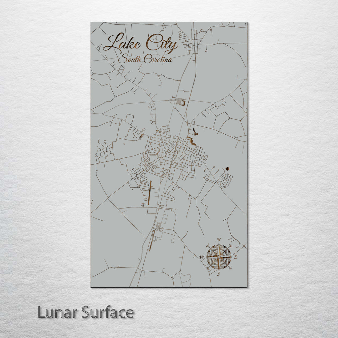 Lake City, South Carolina Street Map