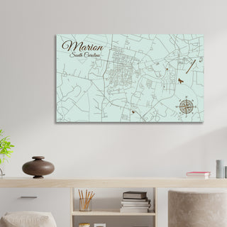 Marion, South Carolina Street Map