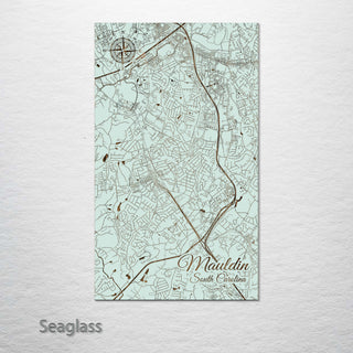 Mauldin, South Carolina Street Map
