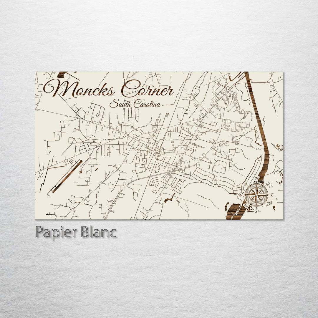 Moncks Corner, South Carolina Street Map