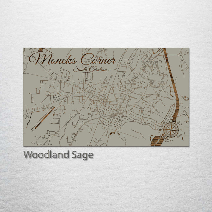 Moncks Corner, South Carolina Street Map