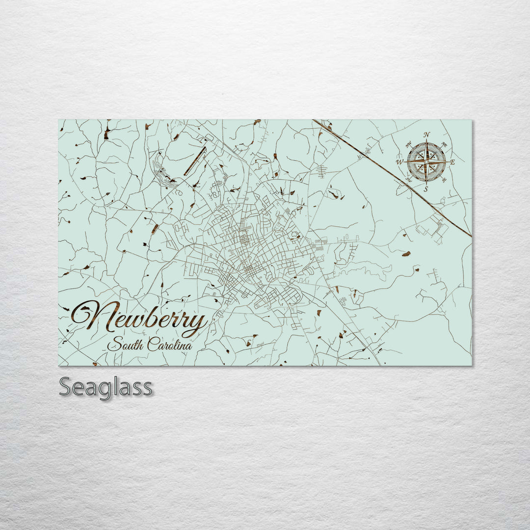 Newberry, South Carolina Street Map