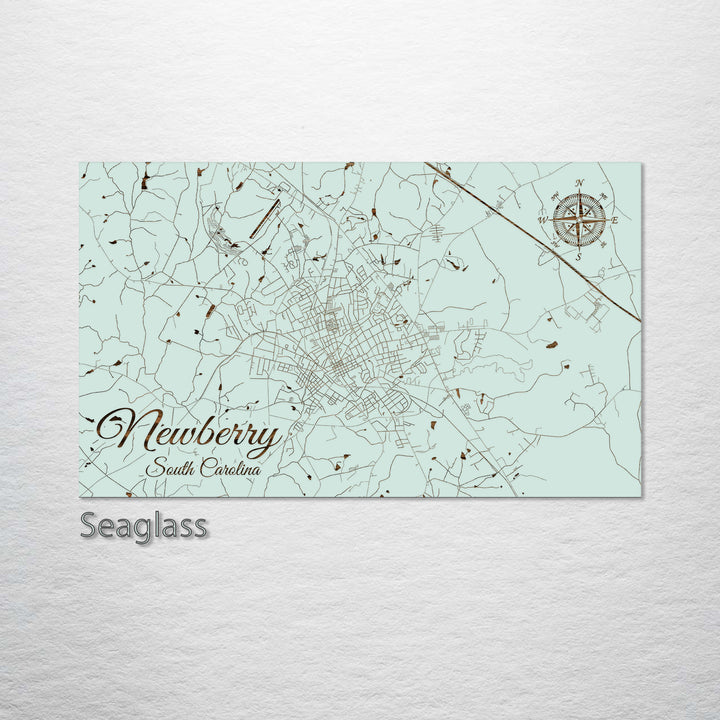 Newberry, South Carolina Street Map