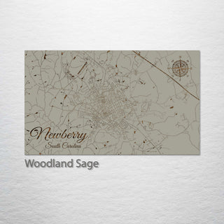 Newberry, South Carolina Street Map